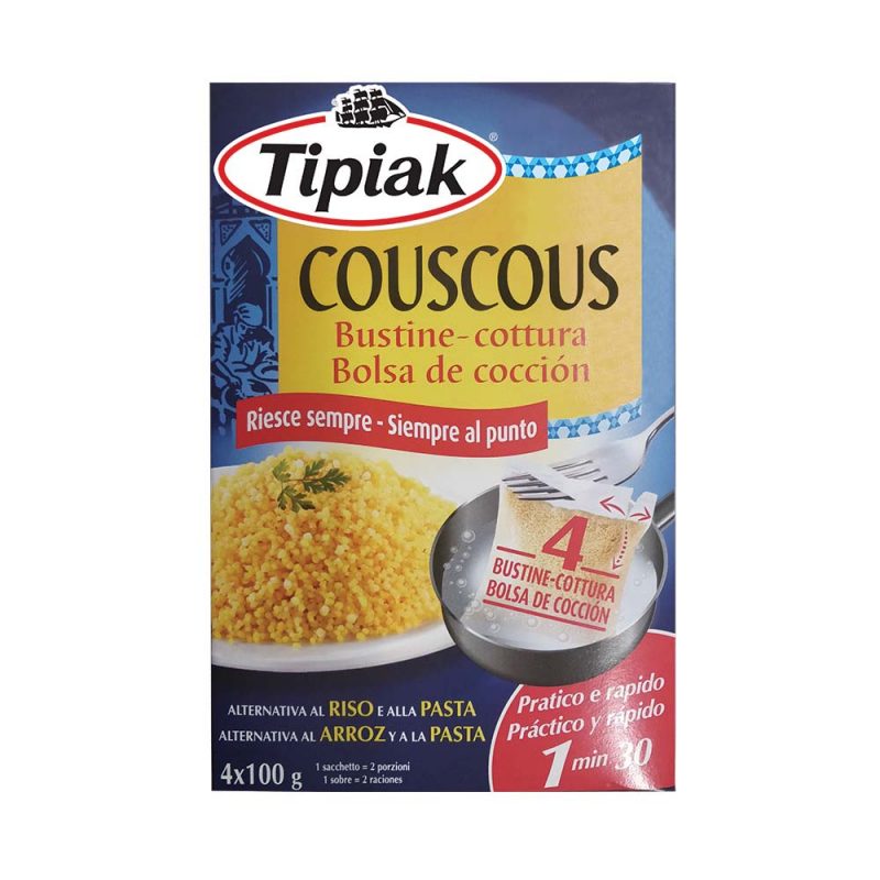 Tipiak Express Couscous Boil-in-Bag 400g
